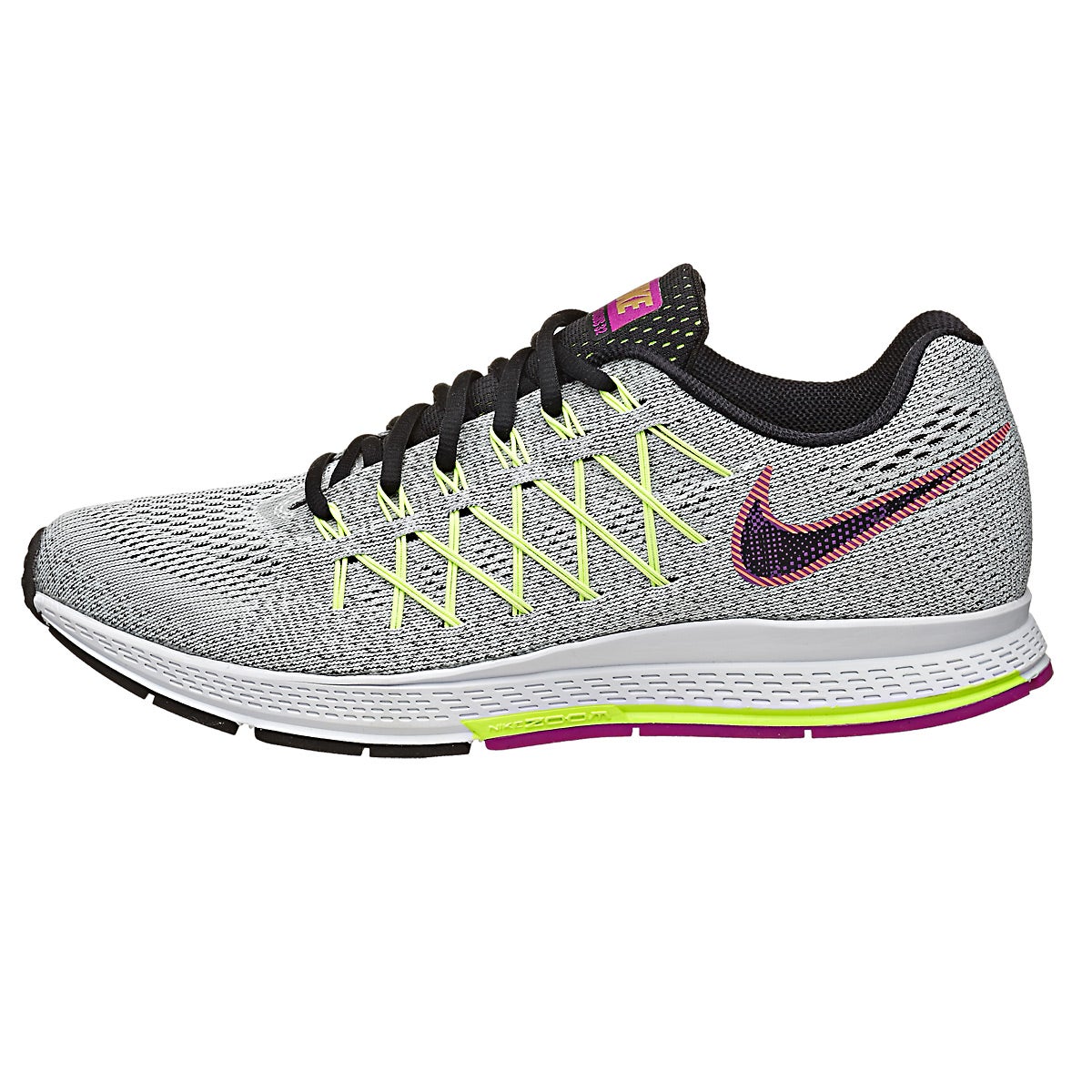 Nike Zoom Pegasus 32 Men's Shoes Platinum/Volt/Blk/P 360° View ...