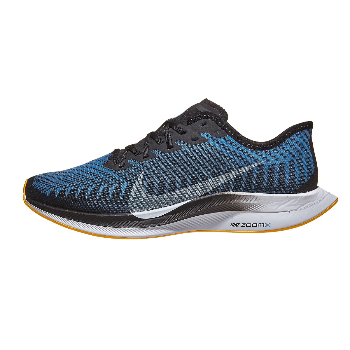 Nike Zoom Pegasus Turbo 2 Men's Shoes Black/Blue 360° View | Running ...