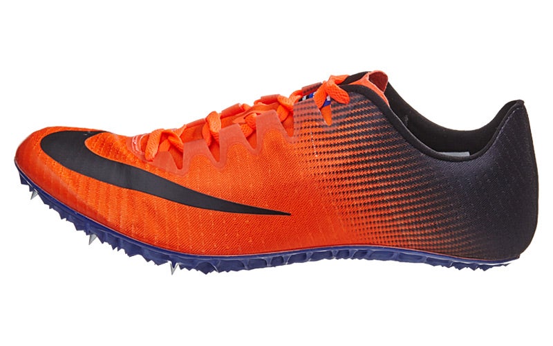 orange nike spikes