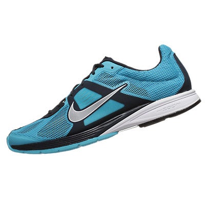 Nike Zoom Streak 4 Men's Shoes Blue/Navy/Platinum 360° View | Running ...