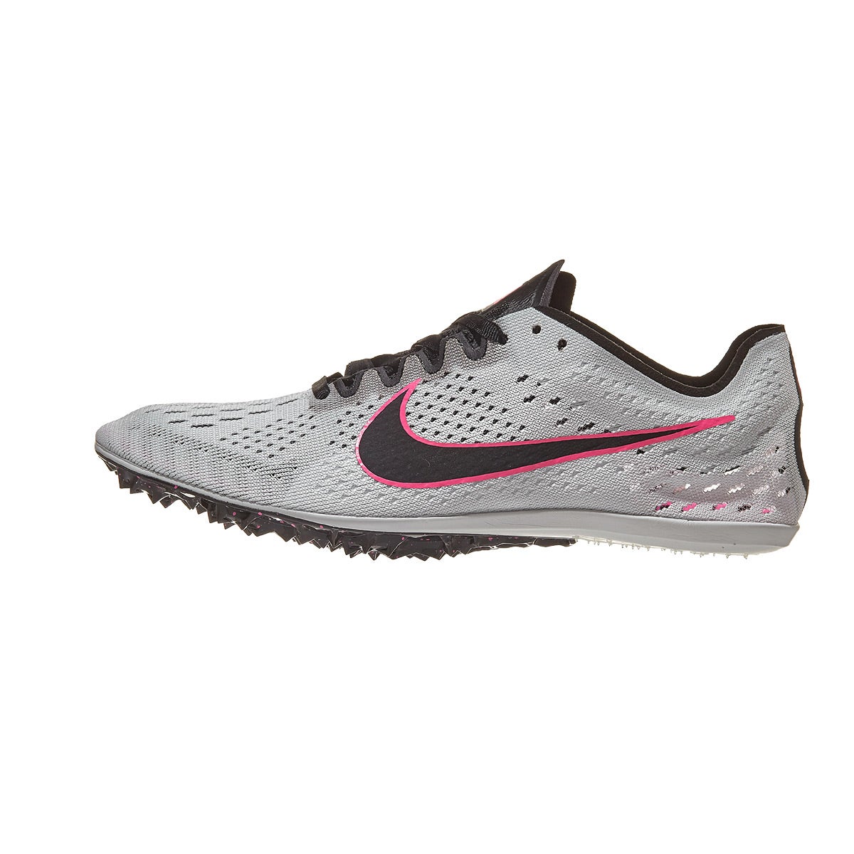 Nike Zoom Victory 3 Unisex Spikes Pure Platinum/Bla 360° View | Running ...