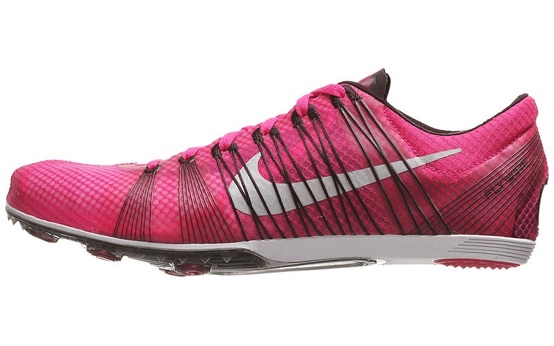 Download Nike Zoom Victory Elite Spikes Pink/Wine/Silver 360° View ...