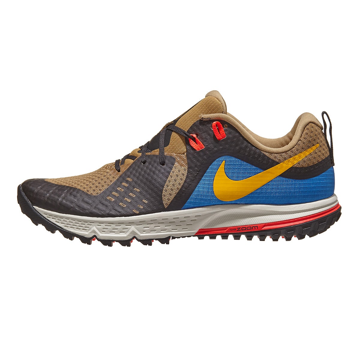 Nike Zoom Wildhorse 5 Men's Shoes Beechtree/Gold 360° View | Running ...