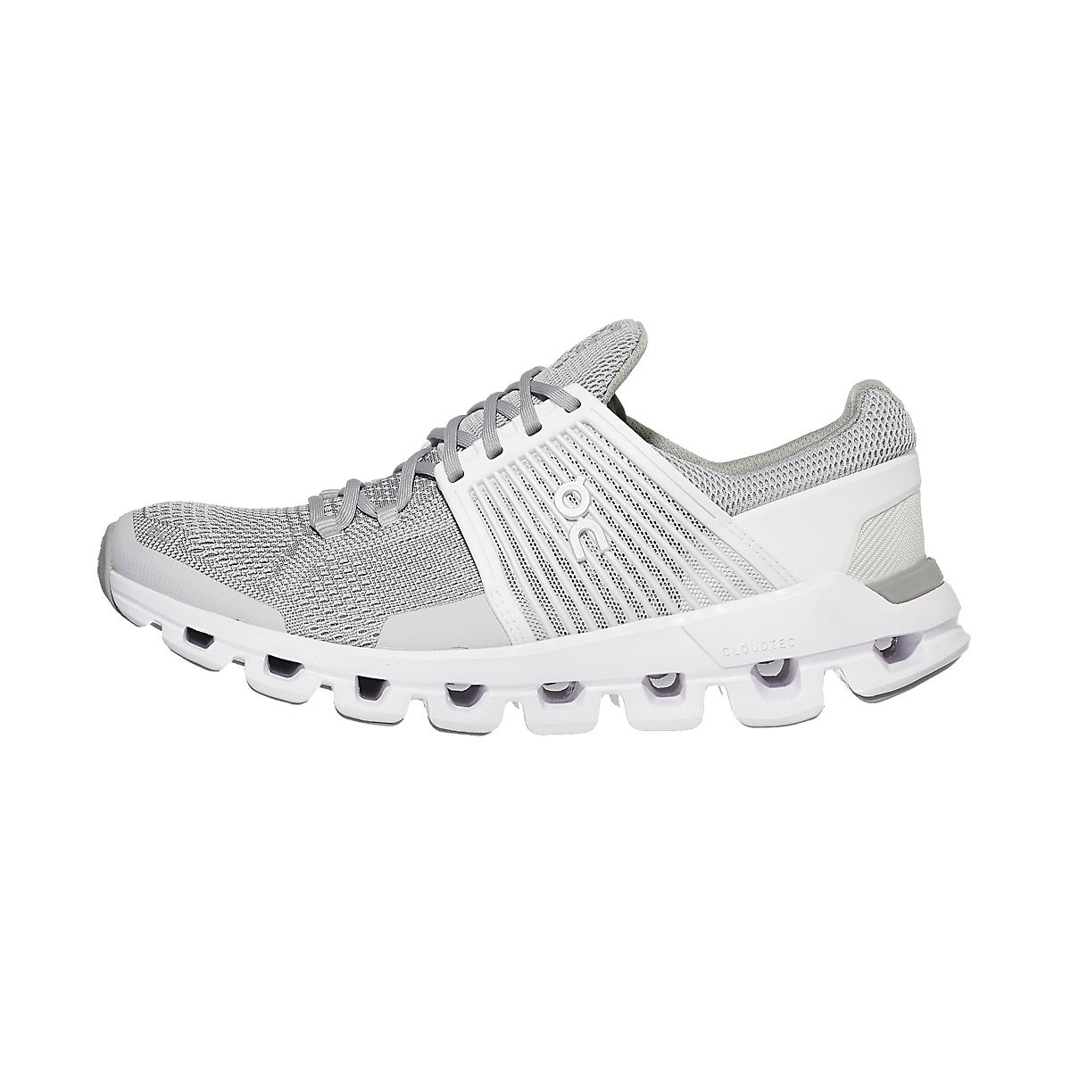 ON Cloudswift Women's Shoes Glacier/White 360° View Running Warehouse