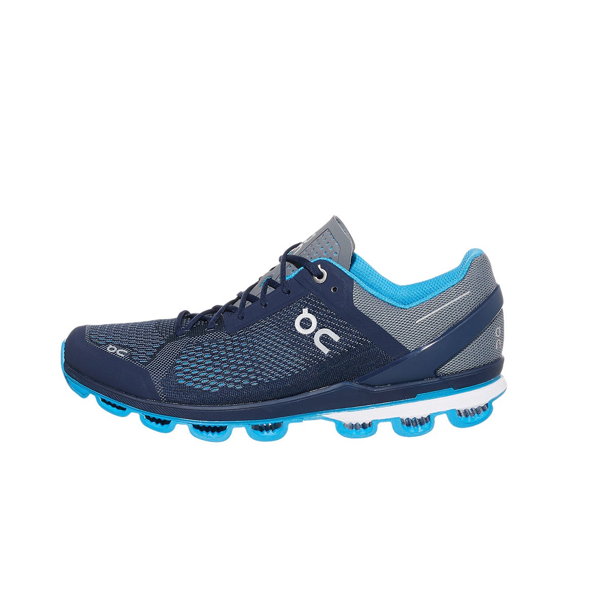 ON Cloudsurfer Men's Shoes Midnight/Malibu 360° View | Running Warehouse