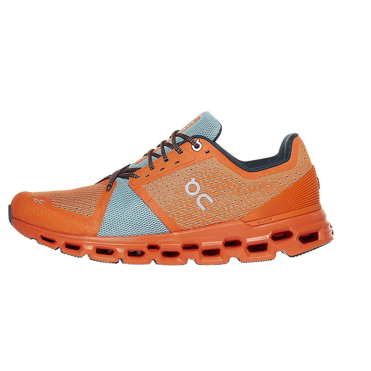 ON Cloudstratus Men's Shoes Orange/Wash 360° View | Running Warehouse