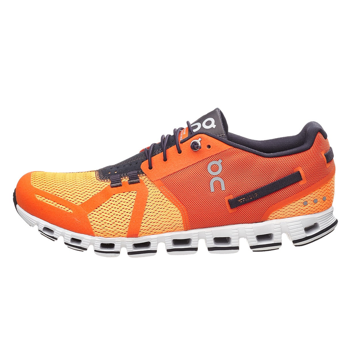ON The Cloud Men's Shoes Orange/Fire 360° View | Running Warehouse
