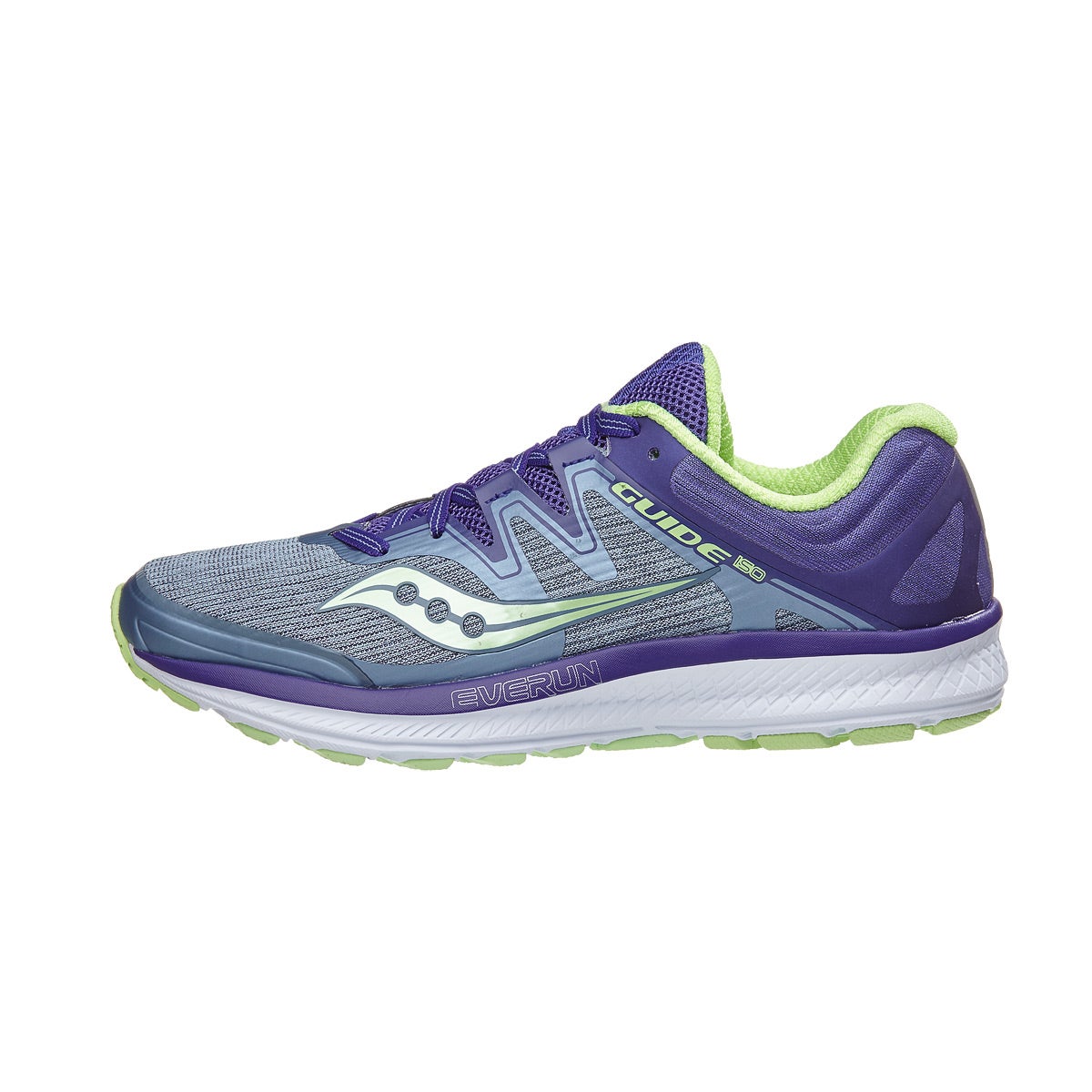 Saucony Guide ISO Women's Shoes Fog/Purple/Mint 360° View | Running ...