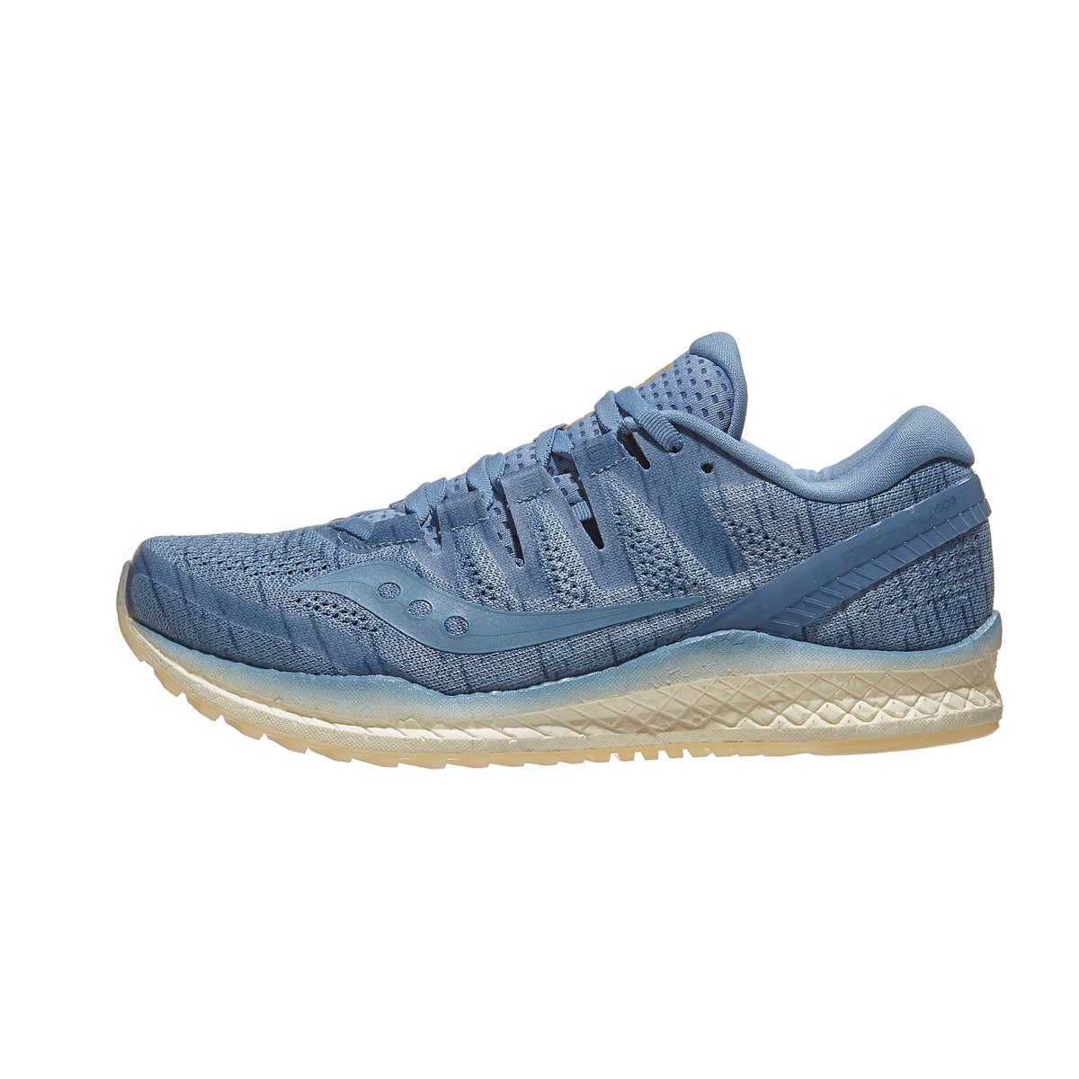 Saucony Freedom ISO 2 Women's Shoes Blue Shade 360° View | Running ...