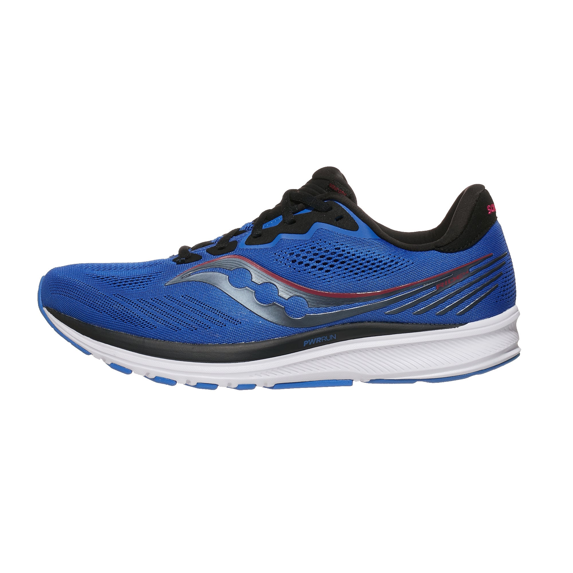 Saucony Ride 14 Men's Shoes Royal/Space 360° View | Running Warehouse
