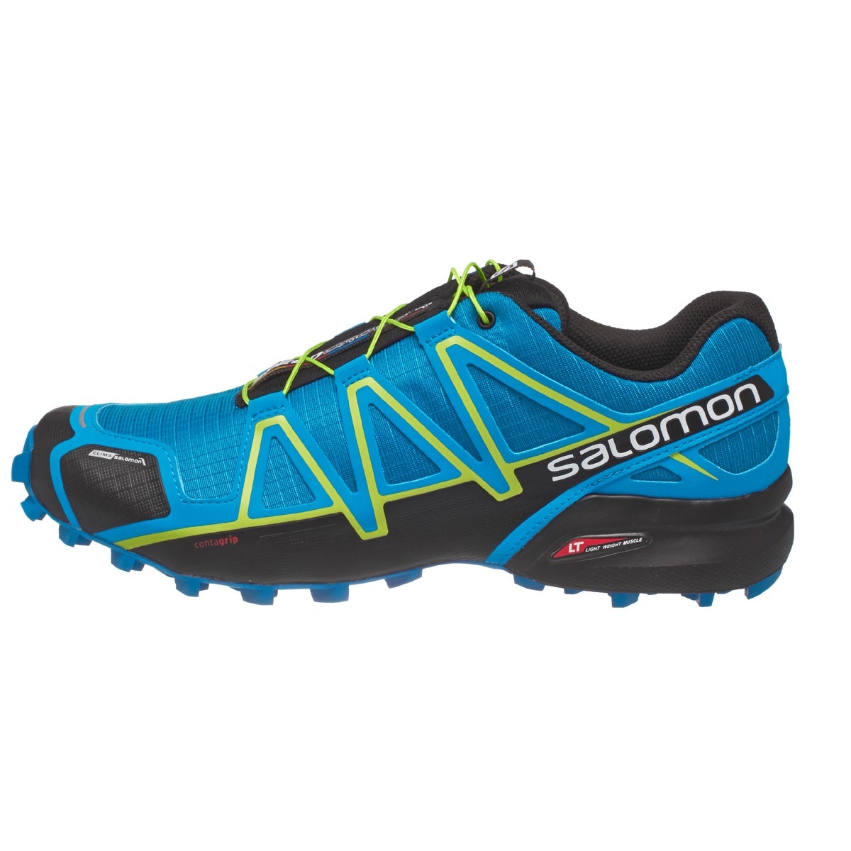 Salomon Speedcross 4 CS Men's Shoes Mykonos Blue 360° View | Running ...