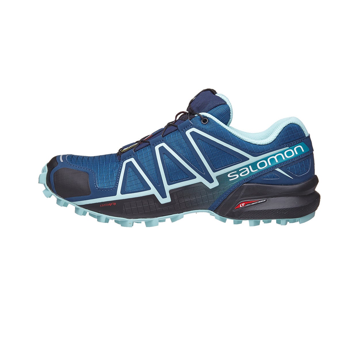 Salomon Speedcross 4 Womens Shoes Poseidonbluebla 360° View