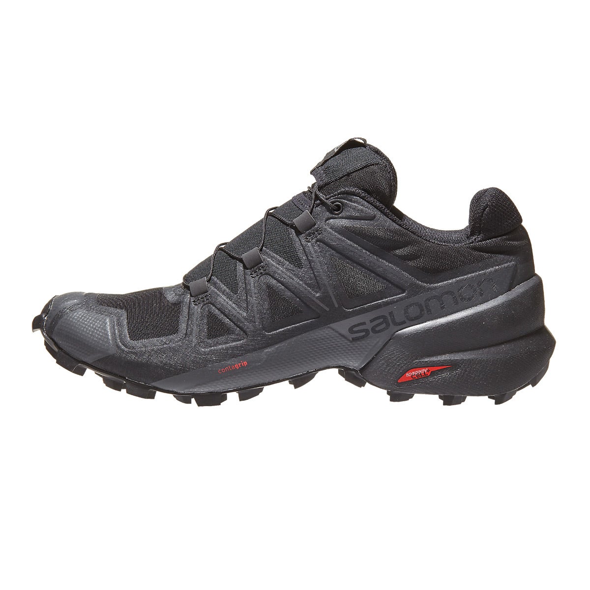 Salomon Speedcross 5 Men's Shoes Black/Black/Phantom 360° View ...