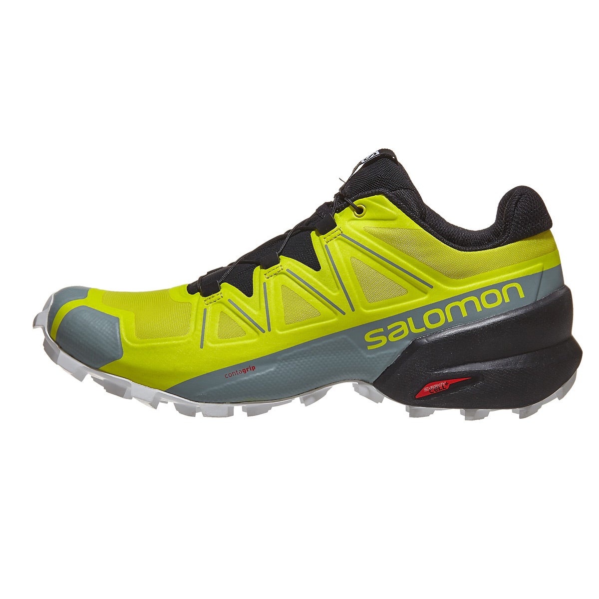 Salomon Speedcross 5 Men's Shoes Sulphur Spring/Blac 360° View ...