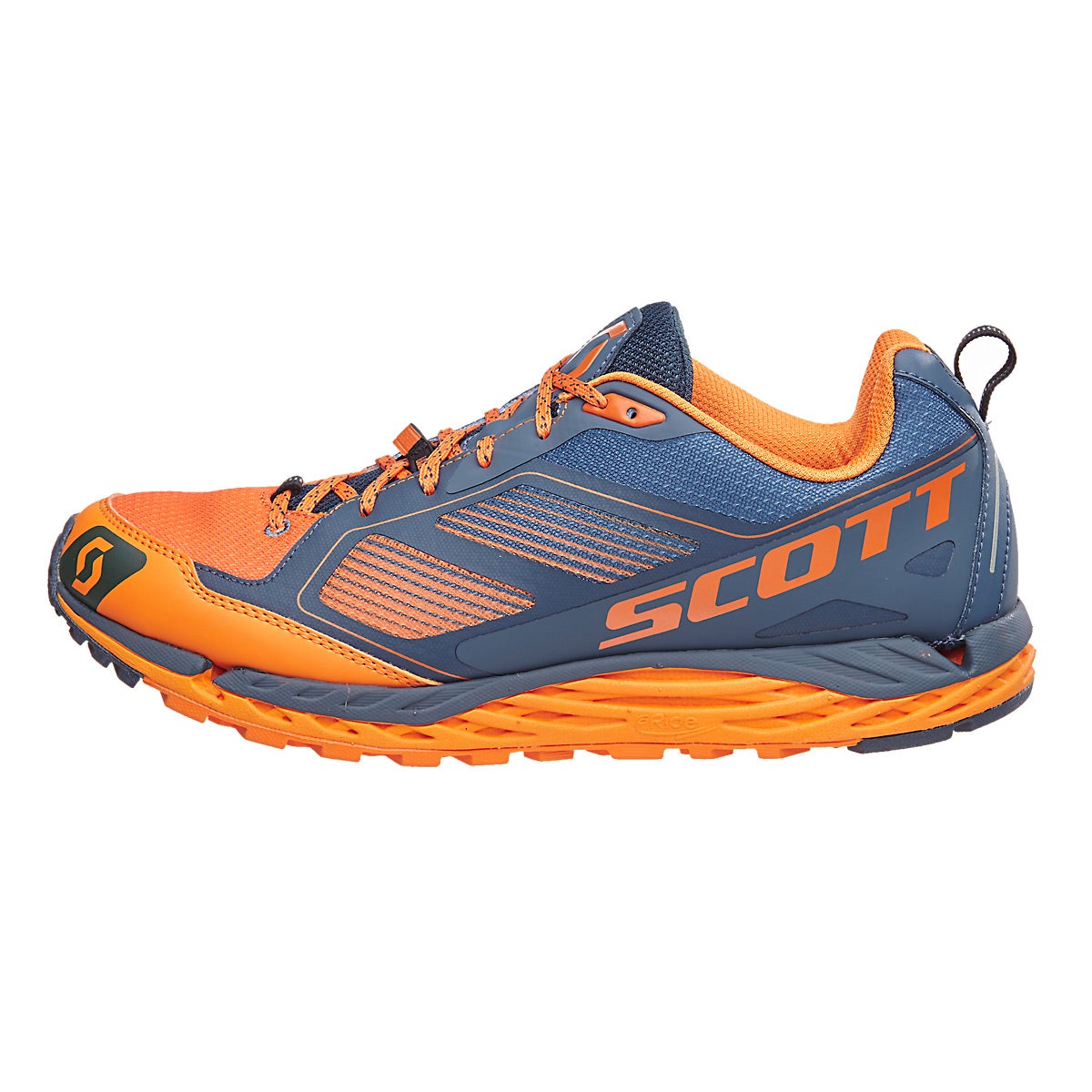 Scott T2 Kinabalu 3.0 Men's Shoes Blue/Orange 360° View | Running Warehouse
