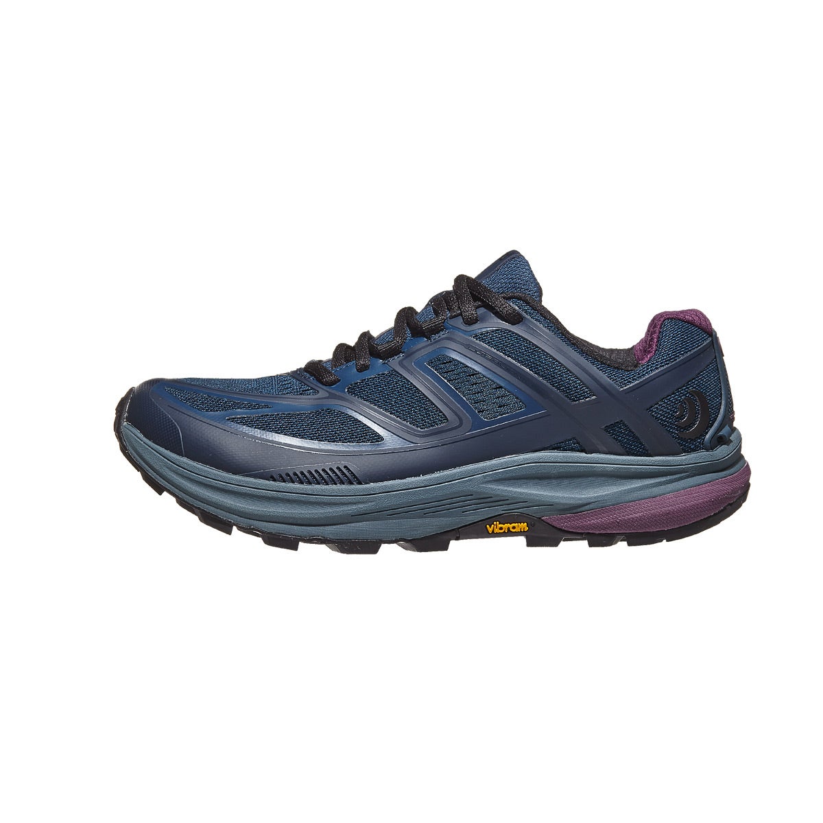 Topo Athletic Ultraventure Women's Shoes Navy/Plum 360° View Running