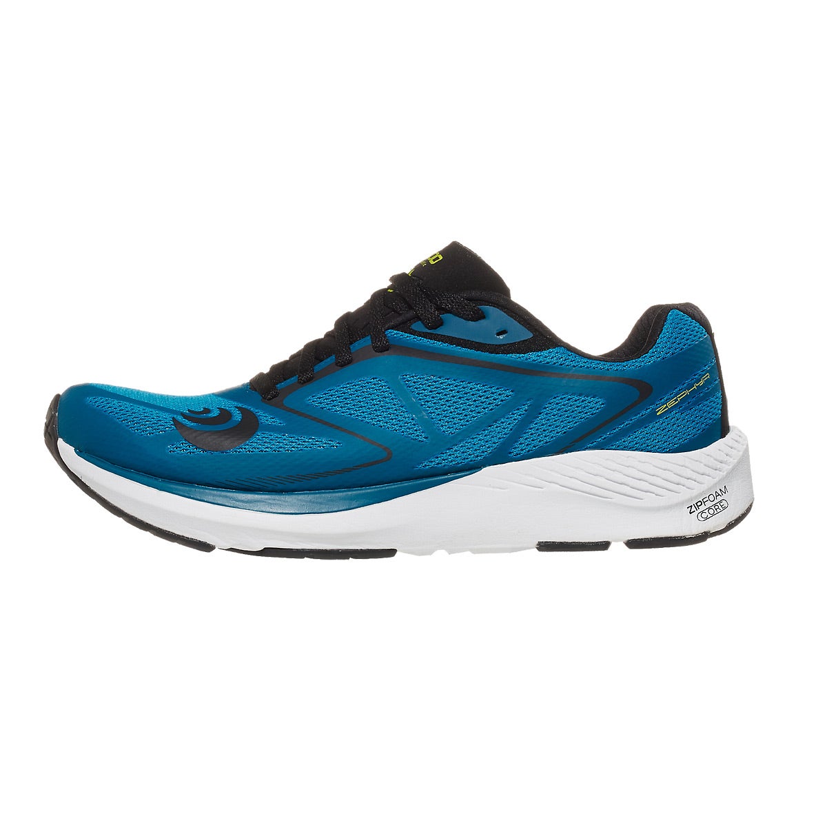 Topo Athletic Zephyr Men's Shoes Blue/Black 360° View | Running Warehouse
