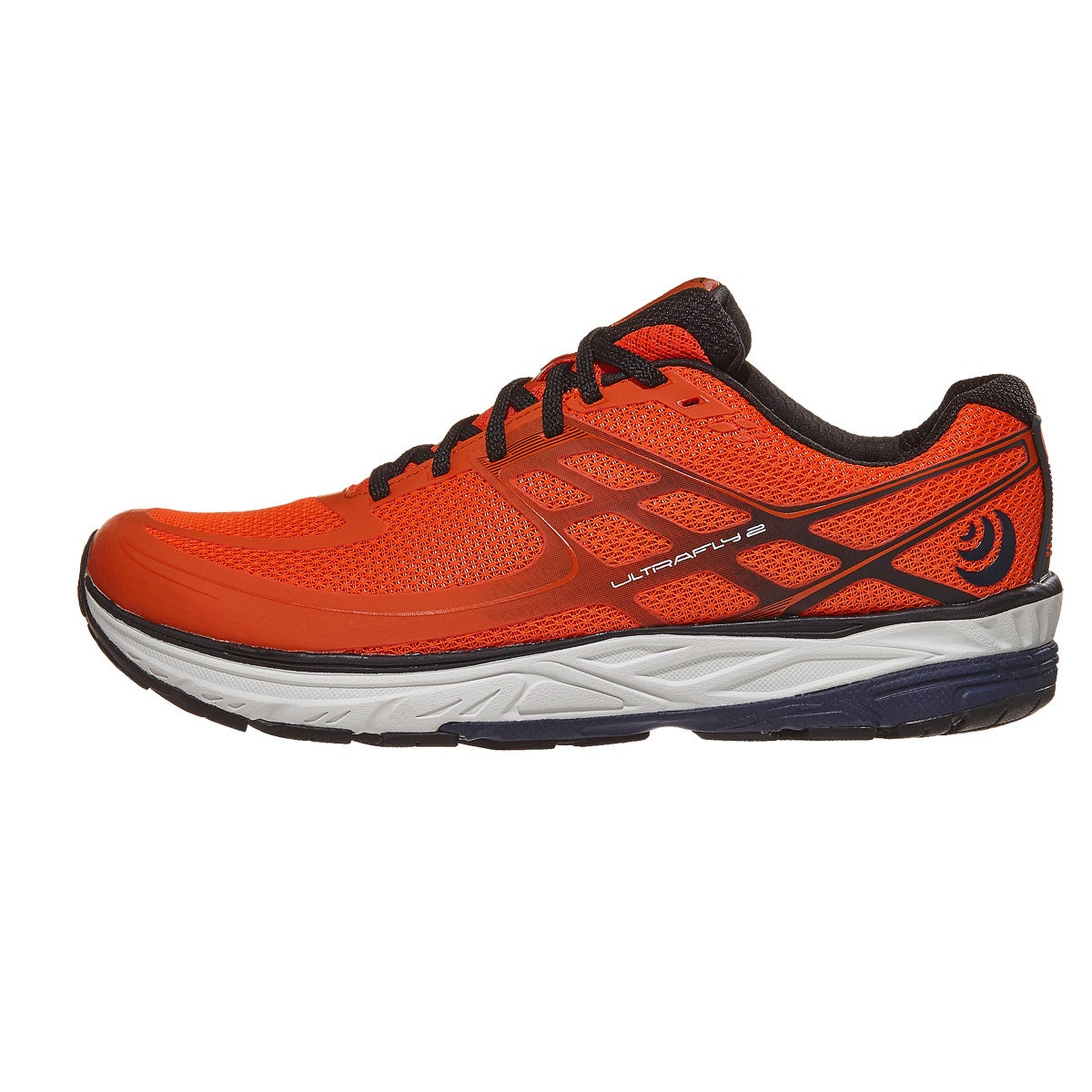 Topo Athletic UltraFly 2 Men's Shoes Orange/Navy 360° View | Running ...