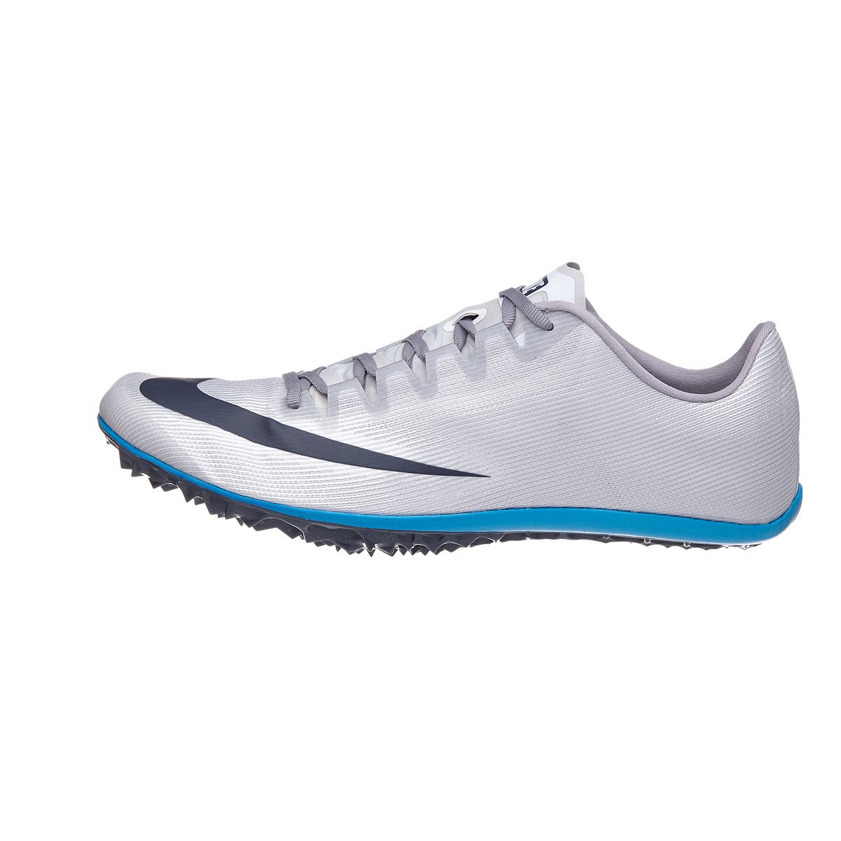 Nike Zoom 400 Unisex Spikes Atmosphere Grey/Blue/Bl 360° View | Running ...