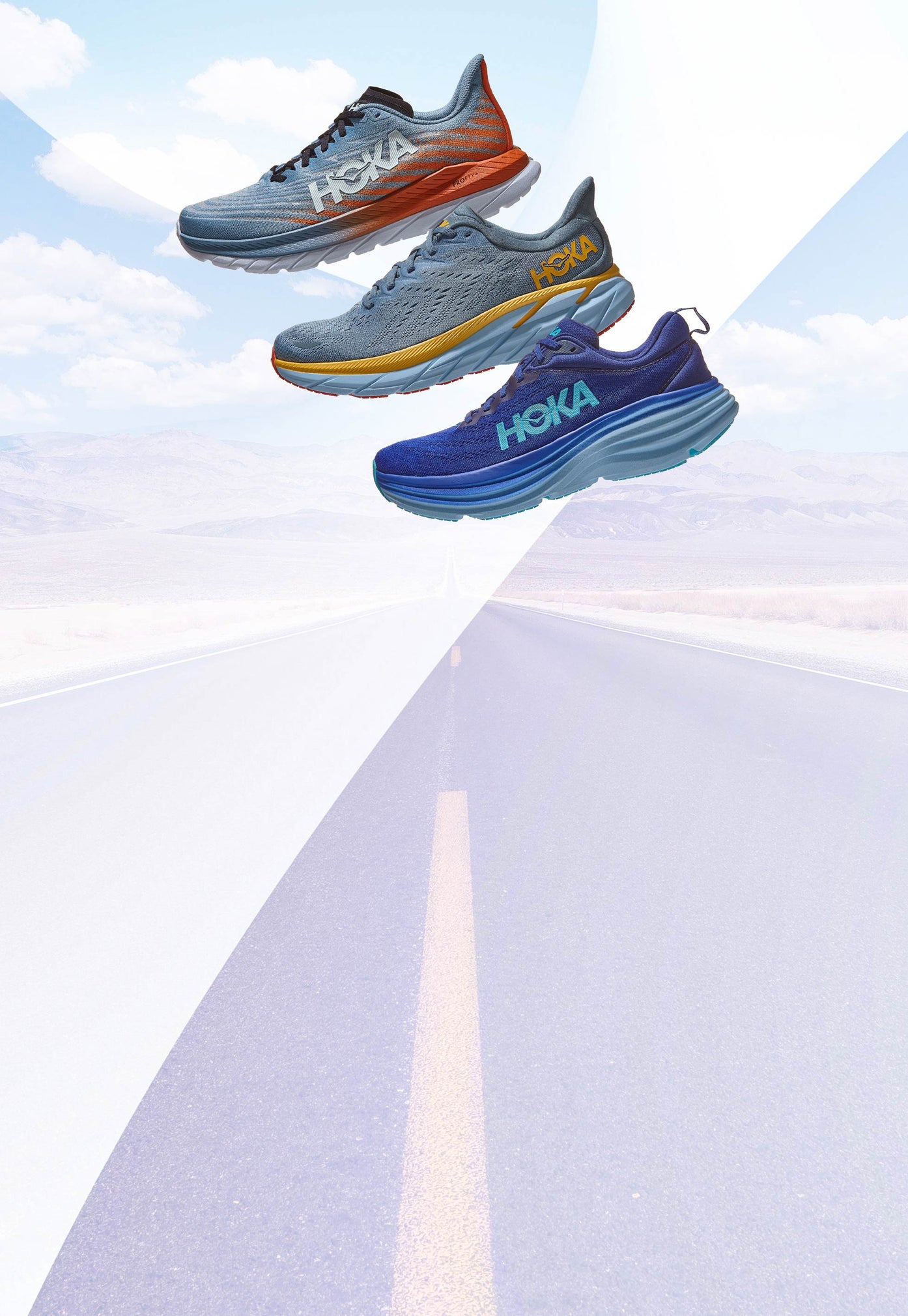 running warehouse hoka