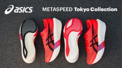 ASICS latest pinnacle racing shoe series.