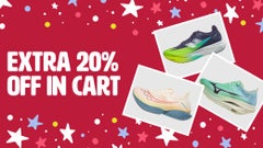 Extra 20% Off Select Clearance Shoes
