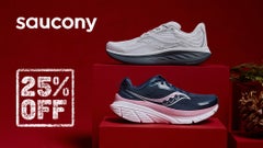 25% Off Select Saucony Shoes & Clothing