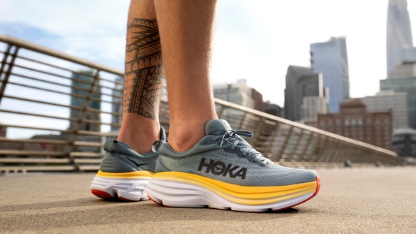 hoka one running warehouse