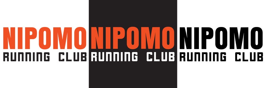 Nipomo Running Club Screenprint Design Example