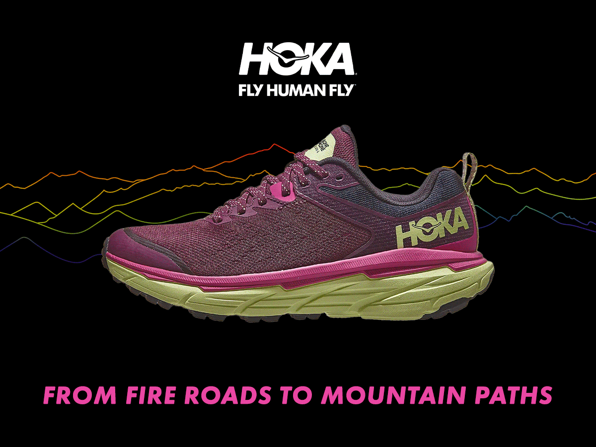 HOKA Trail Collection From fire roads to mountain paths Running