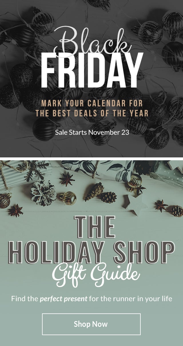 Running Warehouse Black Friday & Gift Guide