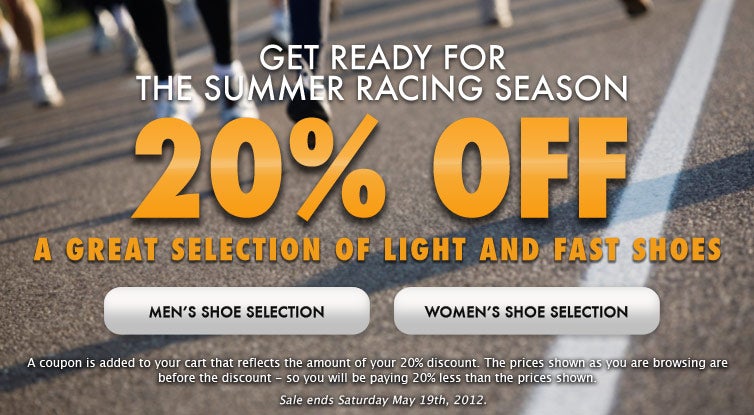 Save an Extra 20% Off Select Shoes and Liquidation Apparel at Running ...