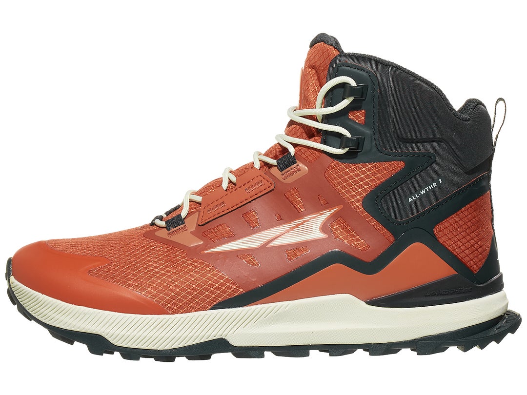 Altra Lone Peak ALLWTHR Mid 2 Men's Shoes Dark Clay Running Warehouse