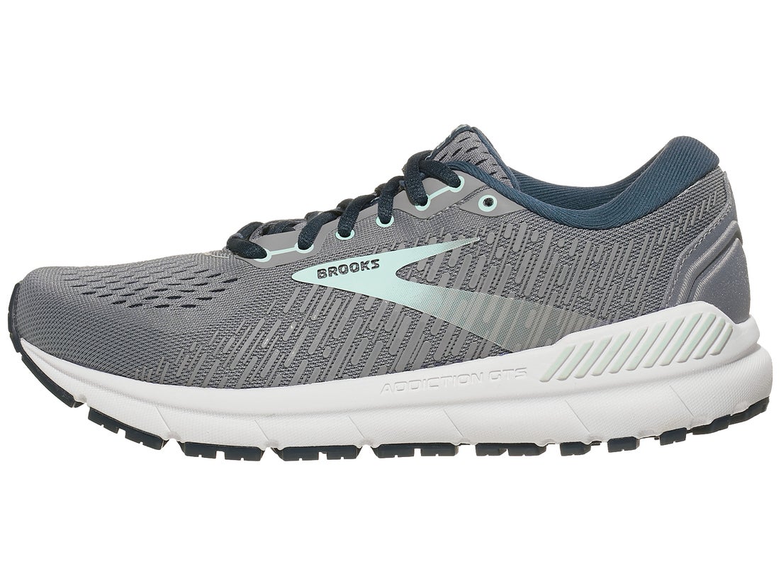 Brooks Addiction GTS 15 Women's Shoes Grey/Navy/Aqua | Running Warehouse