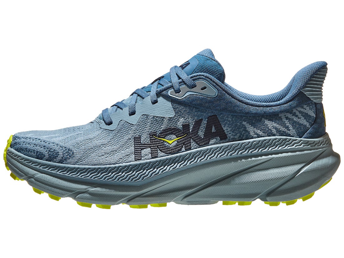 HOKA Challenger 7 Men's Shoes Stone Blue/Evening Pr | Running Warehouse