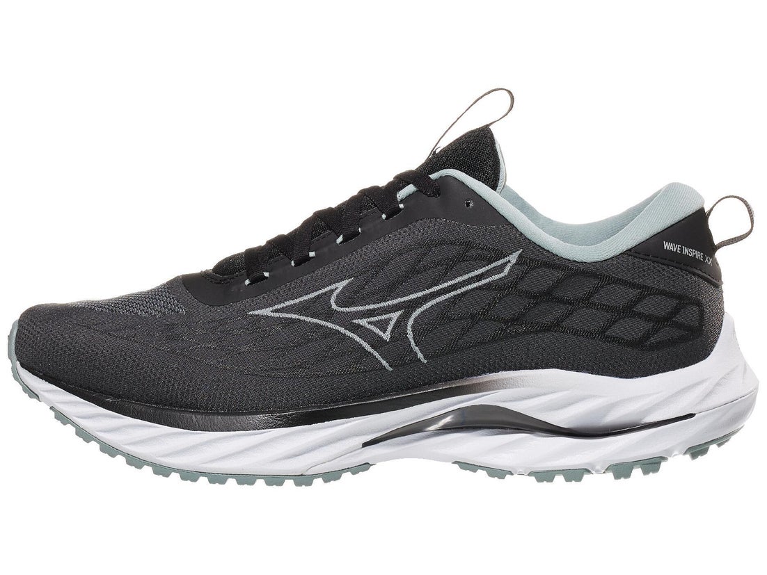 Mizuno Wave Inspire 20 Men's Shoes SSW Ebony/Abyss | Running Warehouse