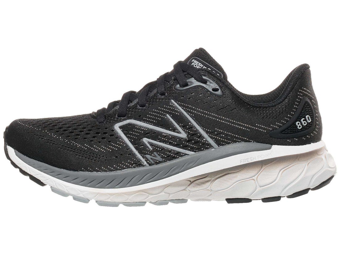 New Balance Fresh Foam X 860 v13 Women's Shoes Black/Wh Running Warehouse