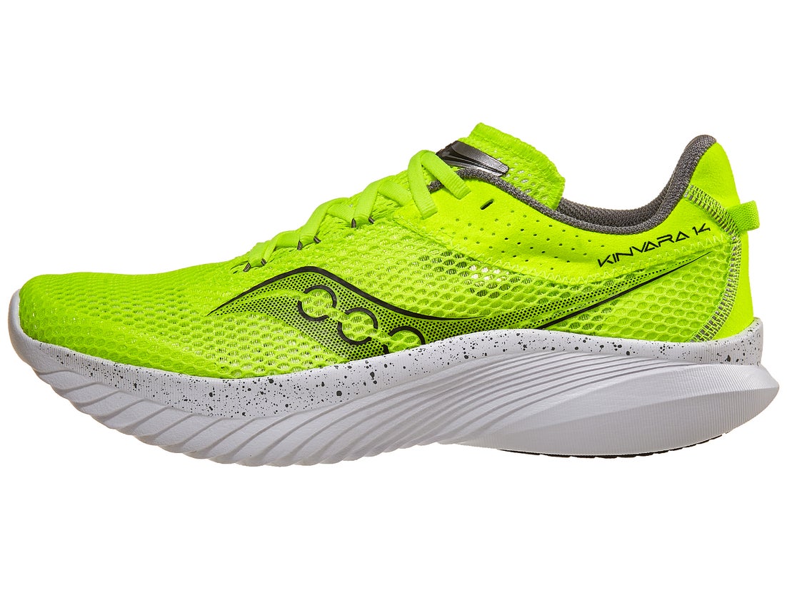 Saucony Kinvara 14 Men's Shoes Citron/Black | Running Warehouse