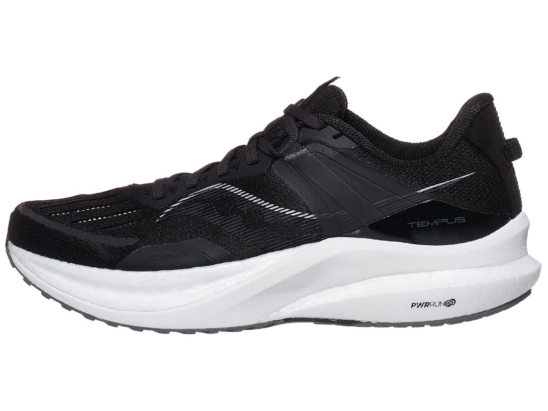 Saucony Tempus Men's Shoes Black/Fog | Running Warehouse