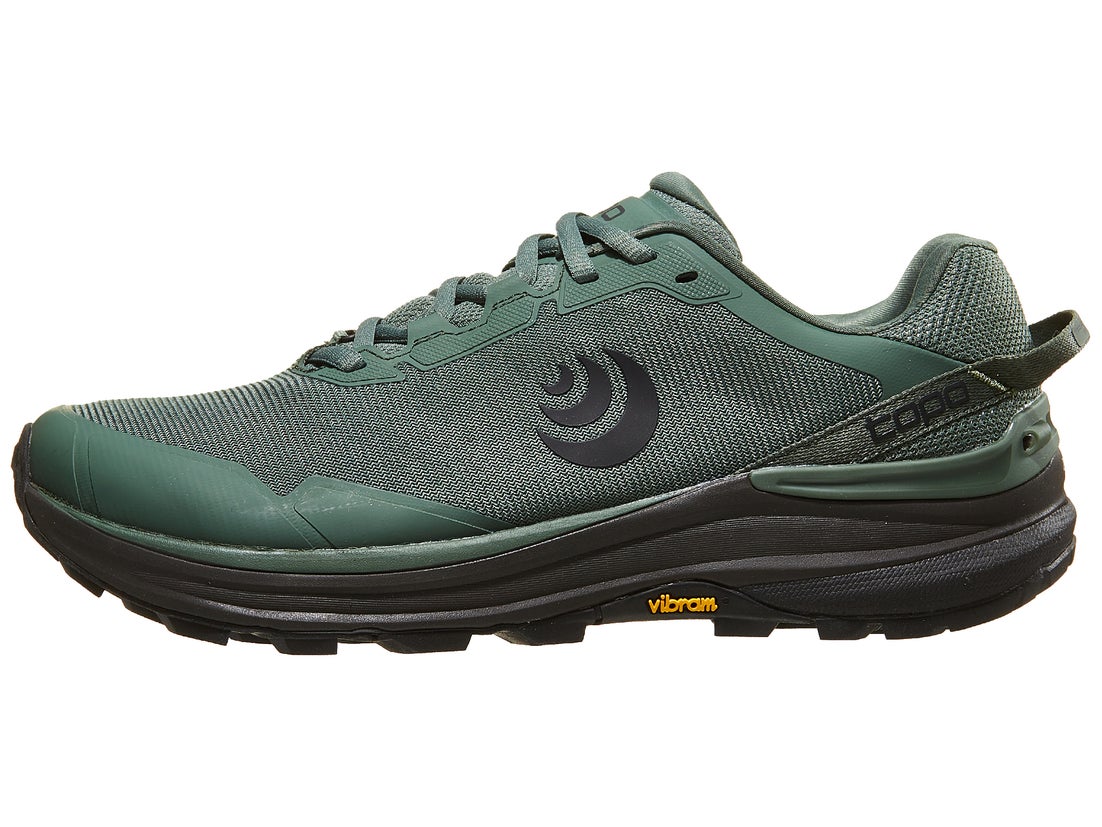 Topo Athletic Traverse Men's Shoes Dark Green/Charcoal Running Warehouse