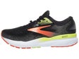 Brooks Ghost 16 GTX Men's Shoes Black/Mandarin Red/Grn