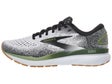 Brooks Ghost 16 Men's Shoes White/Black/Green