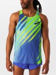 Brooks Men's Run Elite Mavericks Zag Singlet