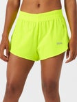 BOA Women's AeroPro 3" Split Shorts Neon Yellow