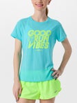 Brooks Women's Distance 3.0 Good Run Vibes Short Sleeve