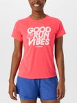 Brooks Women's Distance 3.0 Good Run Vibes Short Sleeve