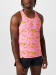 ChicknLegs Men's Pink Bananas Performance Singlet