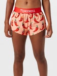 ChicknLegs Women's Chili Peppers 1.5" Split Shorts