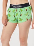 ChicknLegs Women's Dino-Sore 1.5" Split Shorts