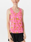ChicknLegs Women's Pink Bananas Performance Singlet